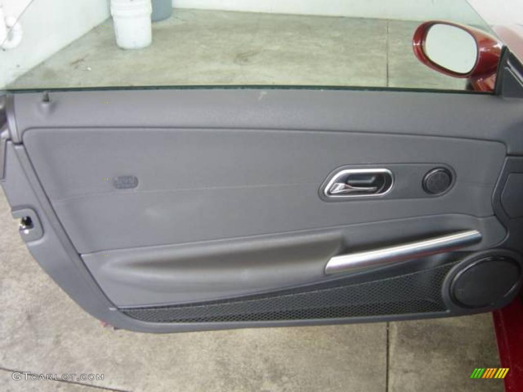 2007 Chrysler Crossfire SE Roadster Dark Slate Gray Door Panel Photo #10164982