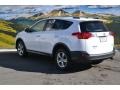 2015 Super White Toyota RAV4 XLE  photo #3