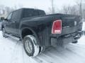 2015 Black Ram 3500 Laramie Longhorn Mega Cab 4x4 Dual Rear Wheel  photo #3