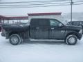 Black 2015 Ram 3500 Laramie Longhorn Mega Cab 4x4 Dual Rear Wheel Exterior