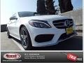 2015 Polar White Mercedes-Benz C 300  photo #1