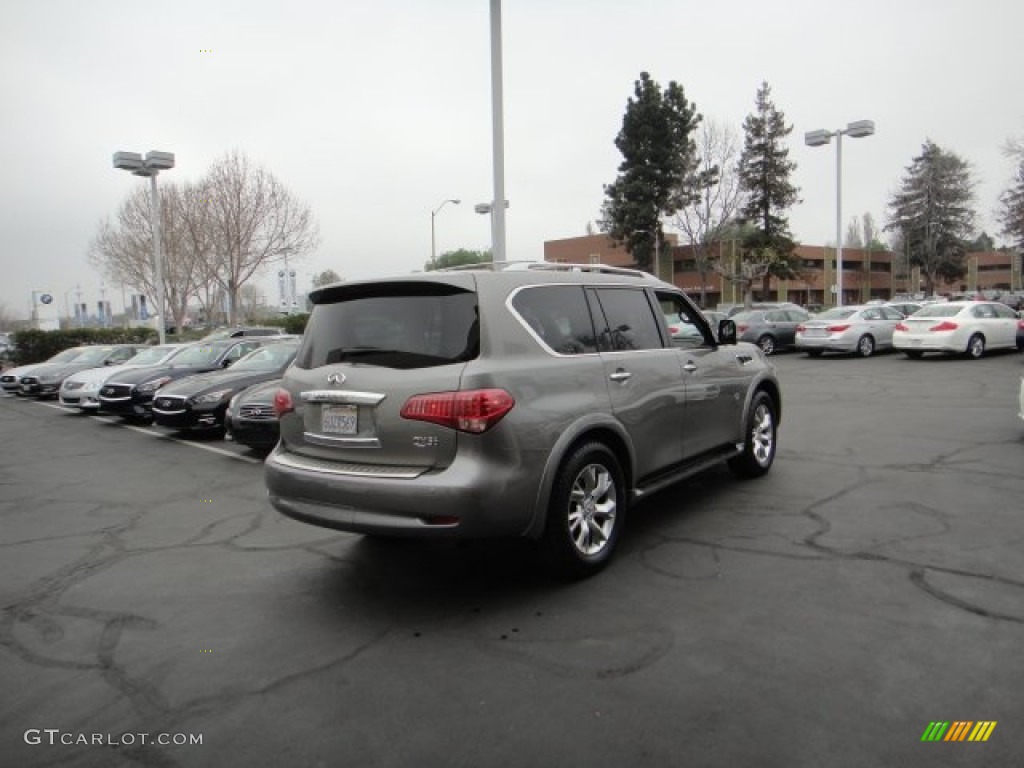 2012 QX 56 4WD - Platinum Graphite / Graphite photo #5