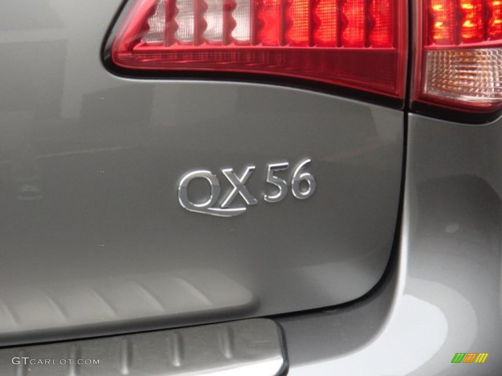 2012 QX 56 4WD - Platinum Graphite / Graphite photo #6