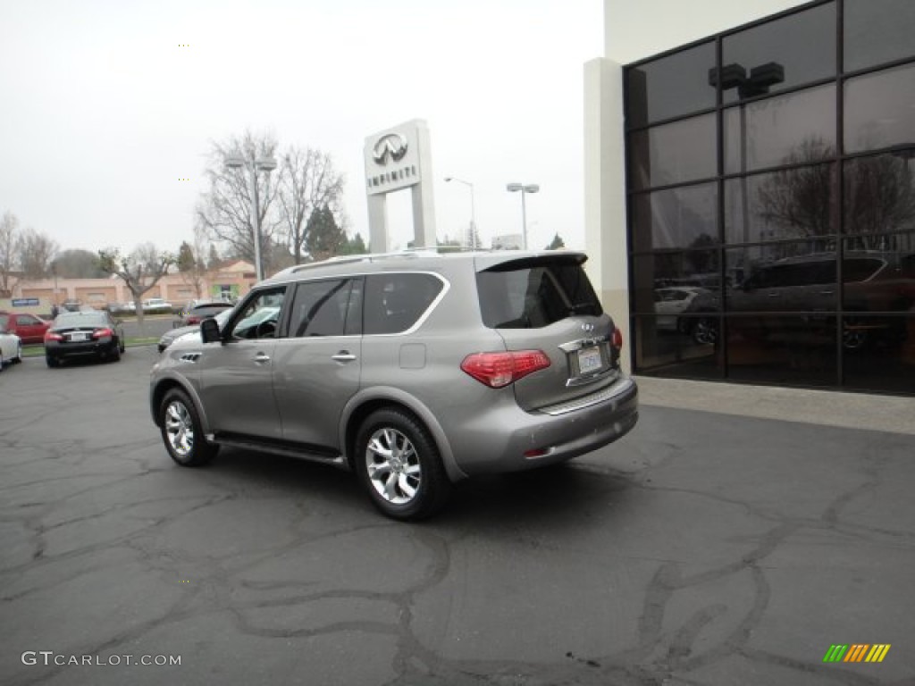 2012 QX 56 4WD - Platinum Graphite / Graphite photo #7