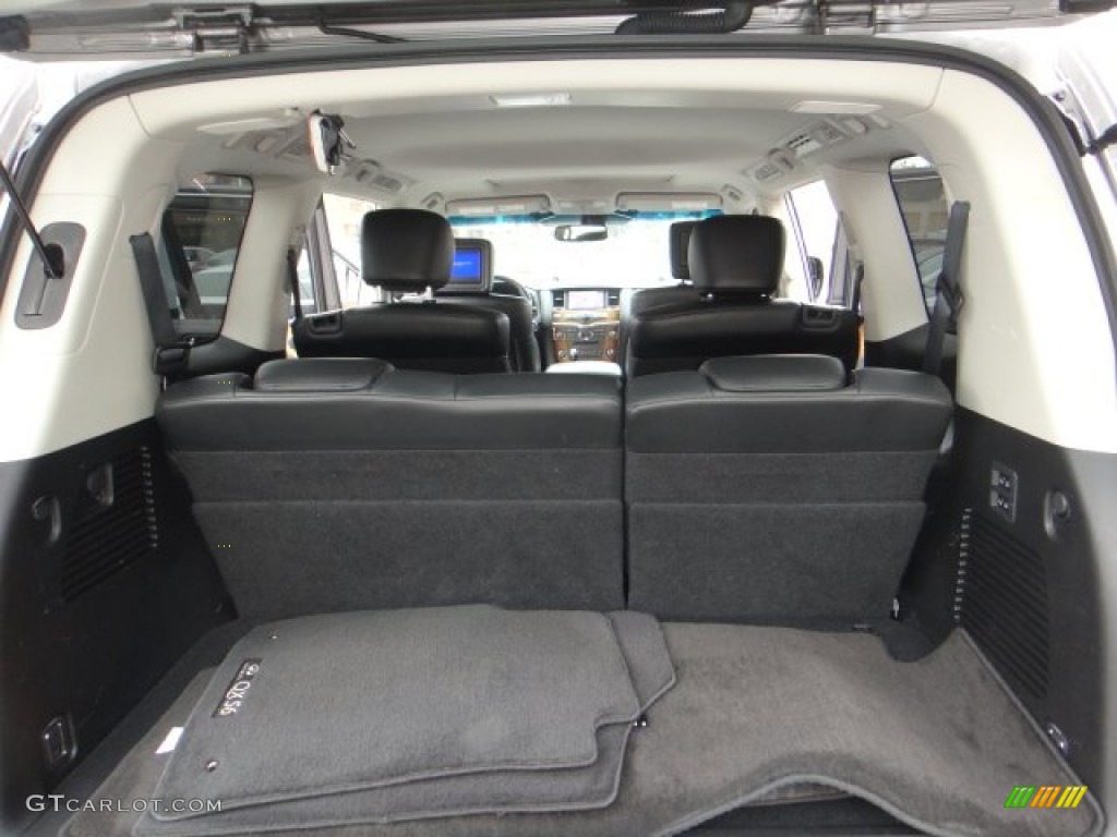 2012 QX 56 4WD - Platinum Graphite / Graphite photo #16