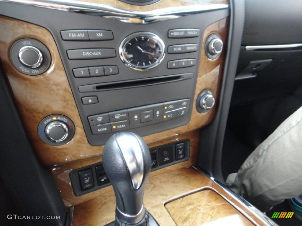 2012 QX 56 4WD - Platinum Graphite / Graphite photo #25