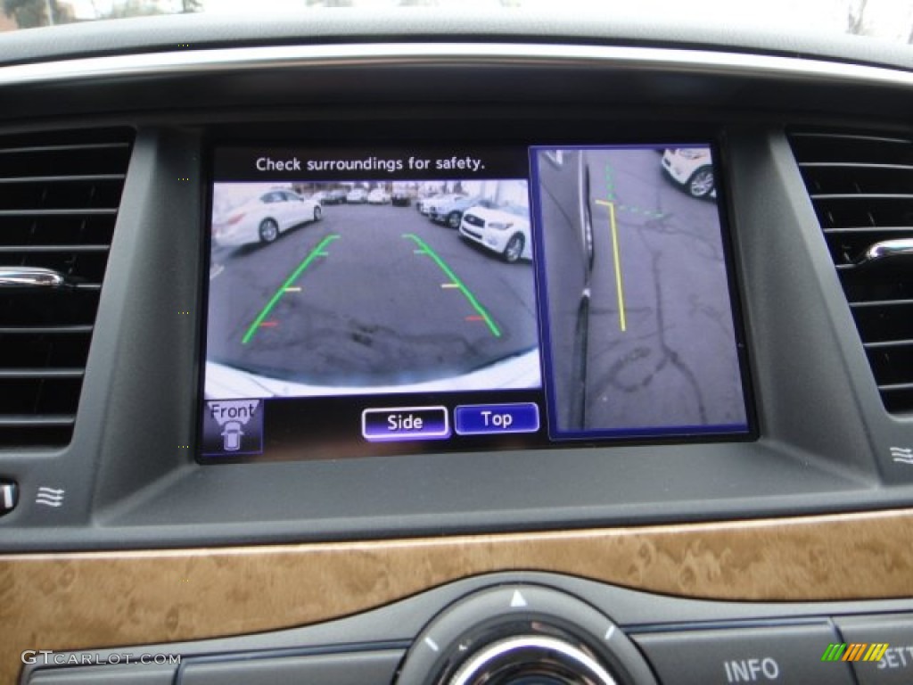 2012 QX 56 4WD - Platinum Graphite / Graphite photo #29