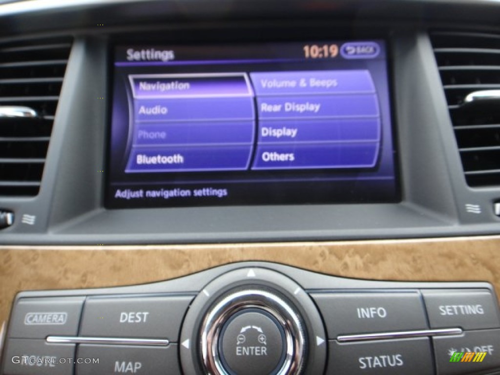 2012 QX 56 4WD - Platinum Graphite / Graphite photo #30