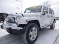 Bright White - Wrangler Unlimited Sahara 4x4 Photo No. 5