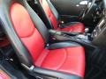 2006 Porsche 911 Black/Red Interior Front Seat Photo