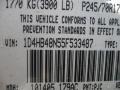 Light Khaki Metallic - Durango SLT 4x4 Photo No. 13