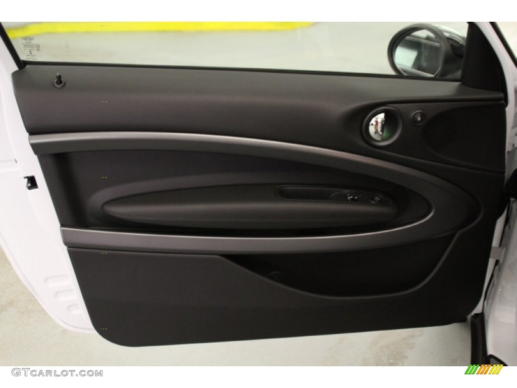 2015 Mini Paceman Cooper S All4 Carbon Black Door Panel Photo #101654681