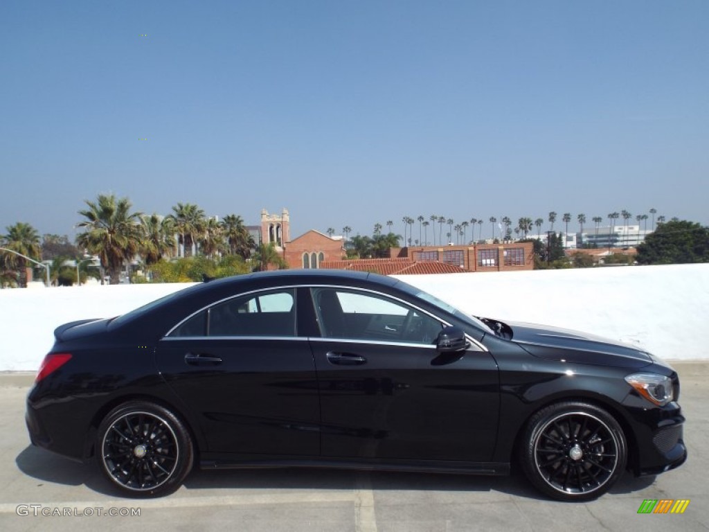 Cosmos Black Metallic 2015 Mercedes-Benz CLA 250 Exterior Photo #101655008