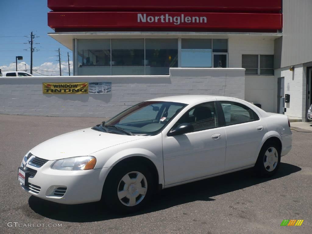 2005 Stratus SXT Sedan - Stone White / Dark Slate Gray photo #1