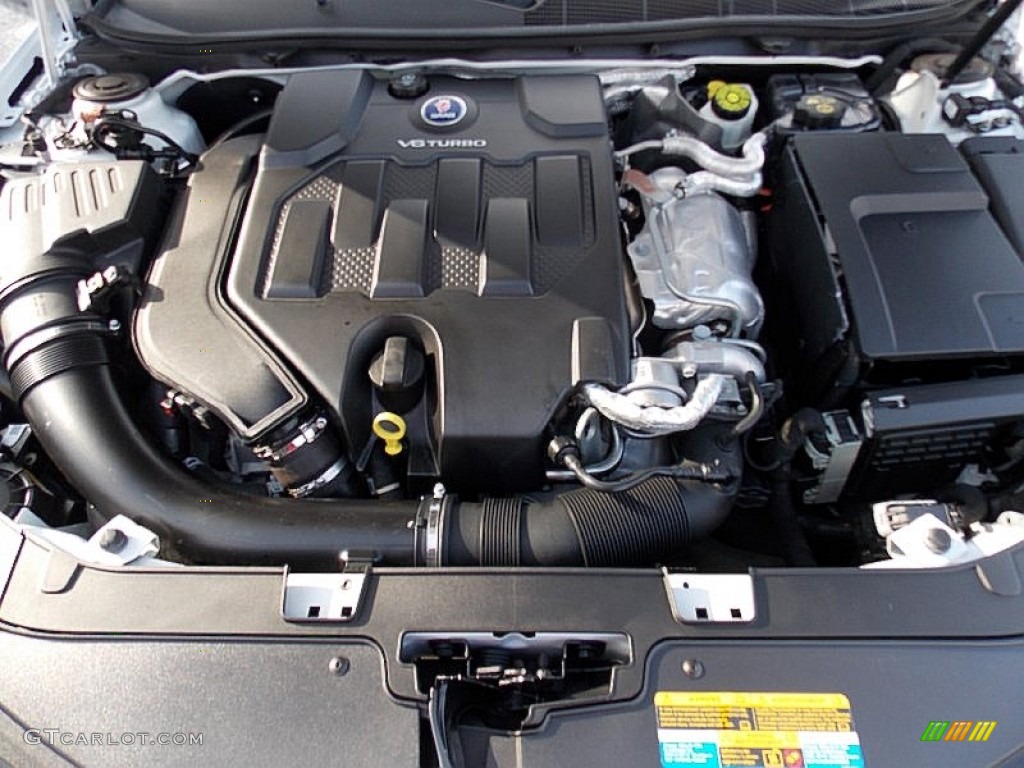 2011 Saab 9-5 Aero XWD Sedan Engine Photos