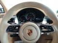 Luxor Beige 2015 Porsche Macan Turbo Steering Wheel