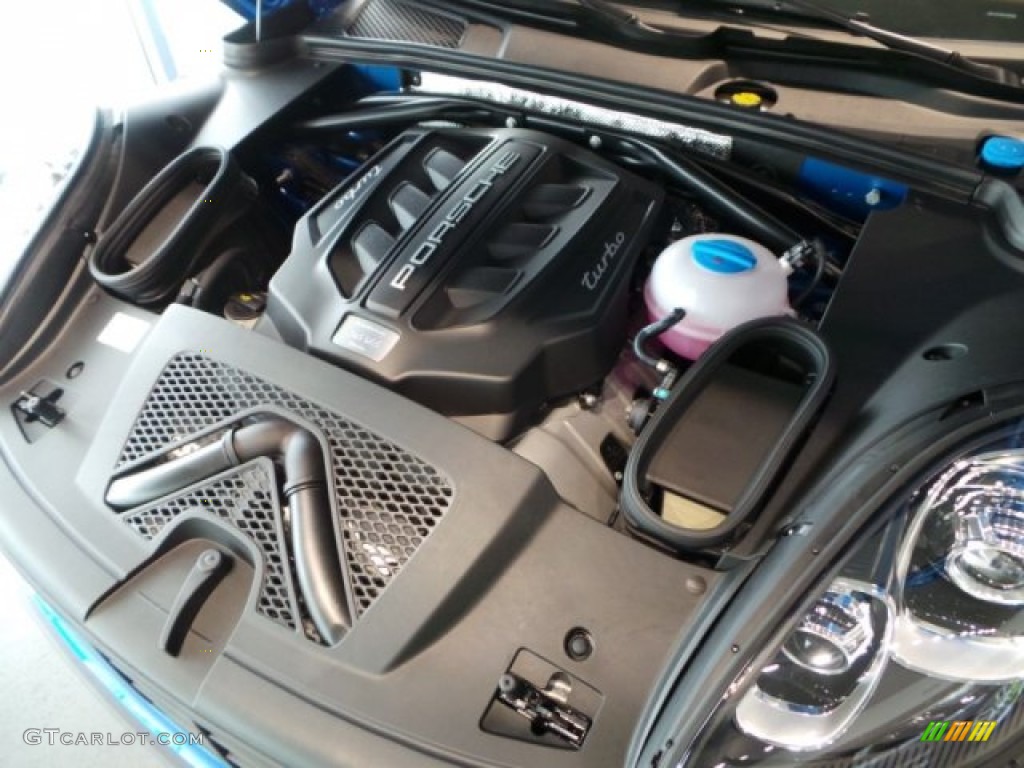 2015 Porsche Macan Turbo 3.6 Liter DFI Twin-Turbocharged DOHC 24-Valve VarioCam Plus V6 Engine Photo #101658941