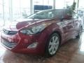 2013 Red Hyundai Elantra Limited  photo #10