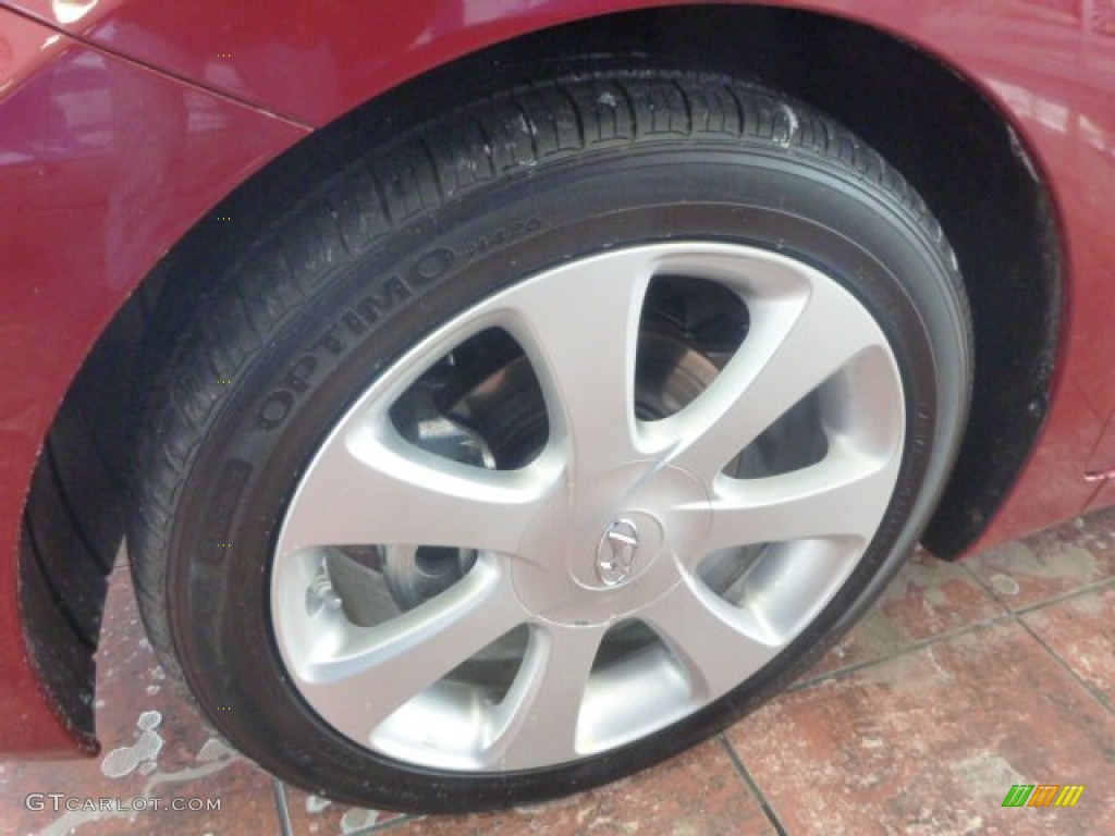 2013 Elantra Limited - Red / Black photo #13
