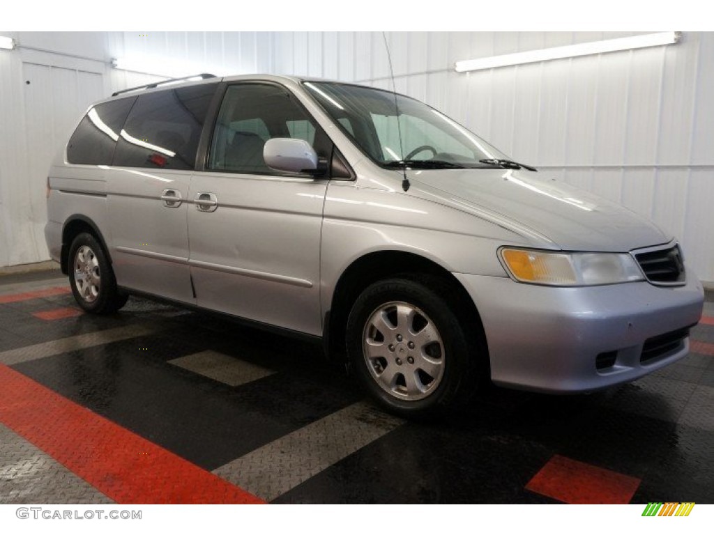 Starlight Silver Metallic 2002 Honda Odyssey EX Exterior Photo #101659661