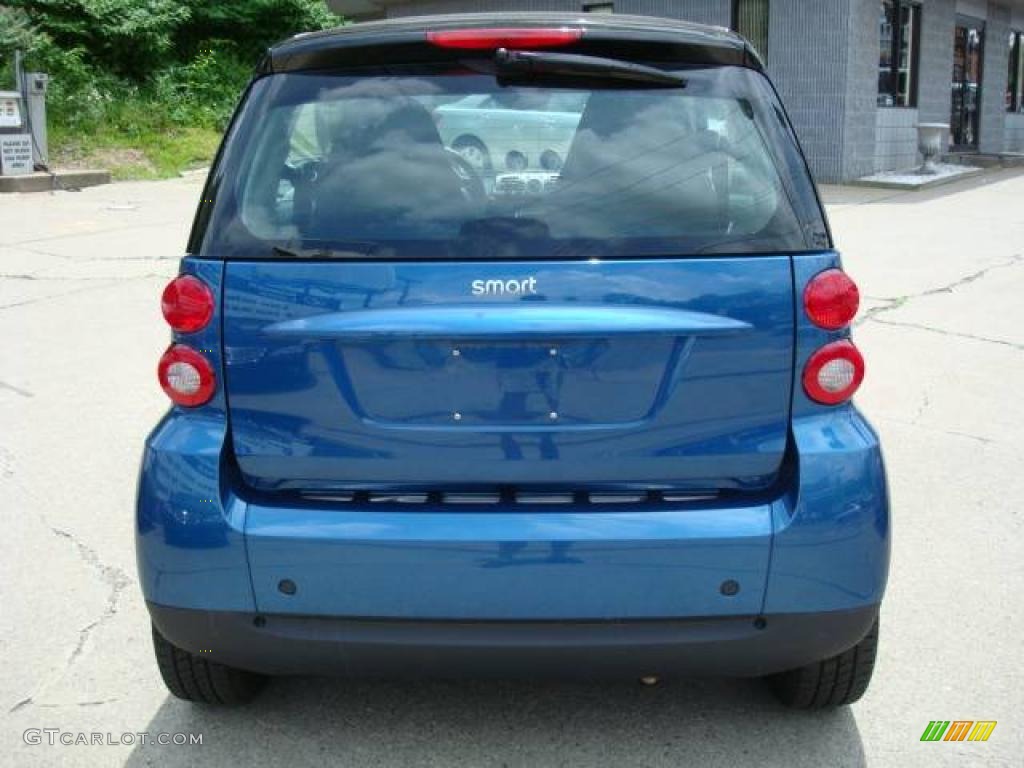 2008 fortwo passion coupe - Blue Metallic / Design Black photo #3