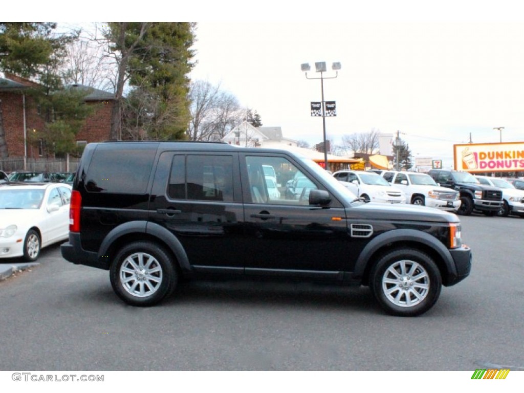 2008 LR3 V8 SE - Java Black Pearlescent / Ebony Black photo #10