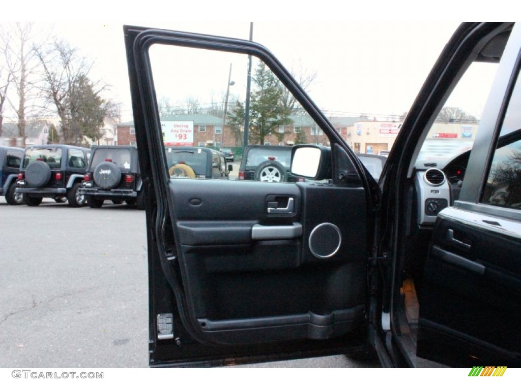 2008 LR3 V8 SE - Java Black Pearlescent / Ebony Black photo #11