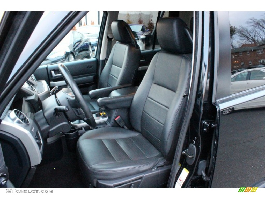 2008 LR3 V8 SE - Java Black Pearlescent / Ebony Black photo #15