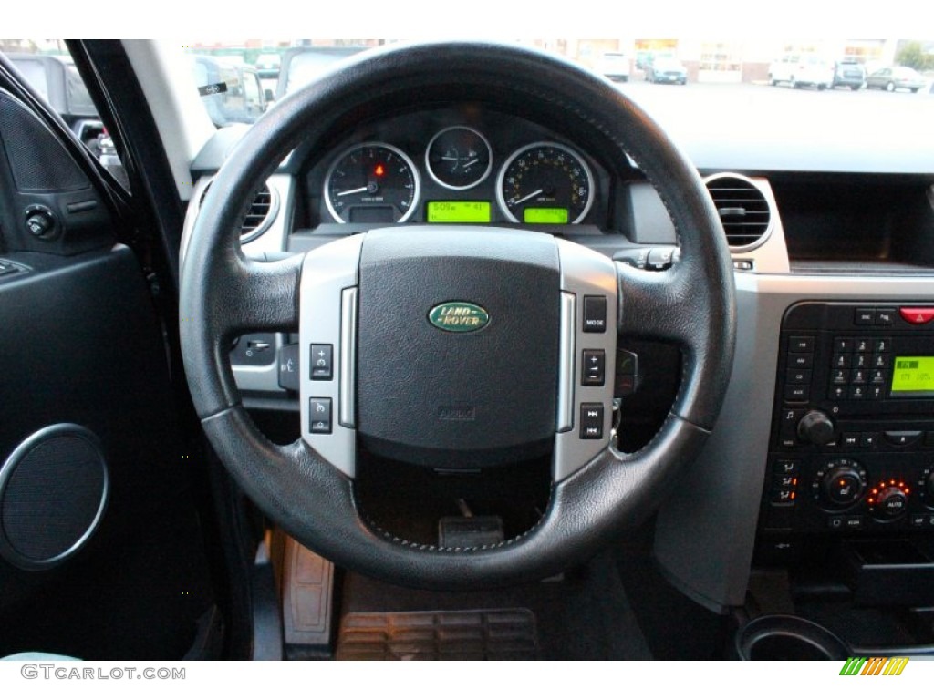 2008 LR3 V8 SE - Java Black Pearlescent / Ebony Black photo #16