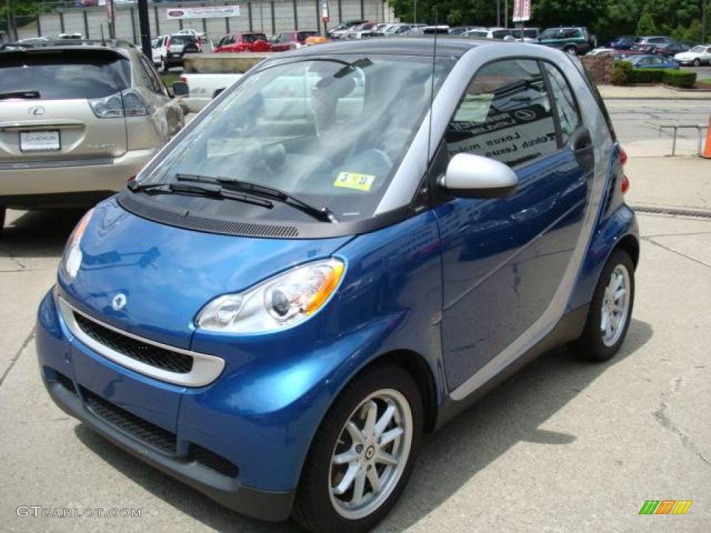 2008 fortwo passion coupe - Blue Metallic / Design Black photo #5