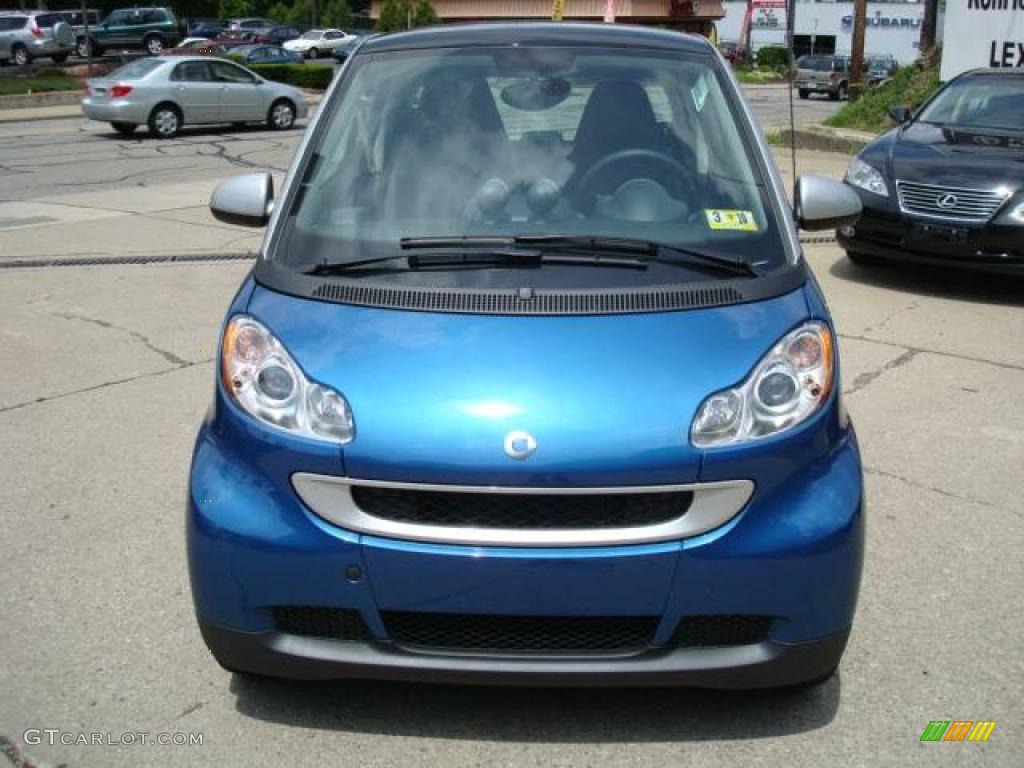 2008 fortwo passion coupe - Blue Metallic / Design Black photo #6
