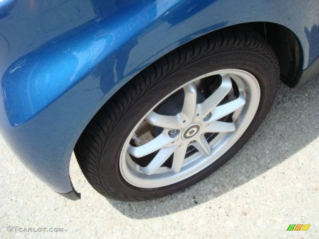 2008 fortwo passion coupe - Blue Metallic / Design Black photo #7