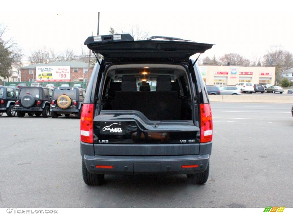2008 LR3 V8 SE - Java Black Pearlescent / Ebony Black photo #31