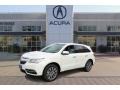 2015 White Diamond Pearl Acura MDX Technology  photo #3