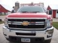 Victory Red - Silverado 2500HD LT Extended Cab 4x4 Photo No. 2