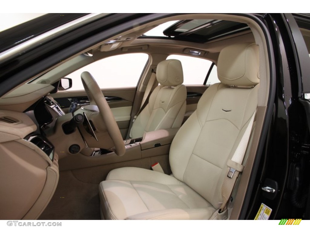 Light Cashmere/Medium Cashmere Interior 2015 Cadillac CTS 3.6 Luxury AWD Sedan Photo #101666750