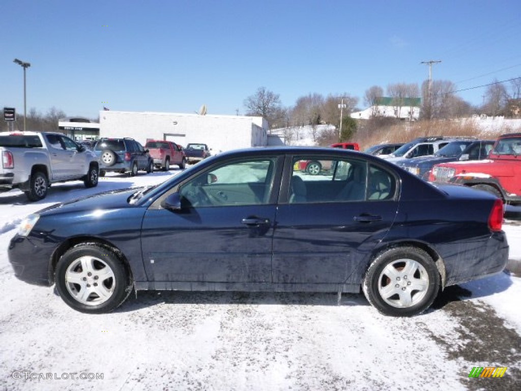 2006 Malibu LT Sedan - Dark Blue Metallic / Titanium Gray photo #2