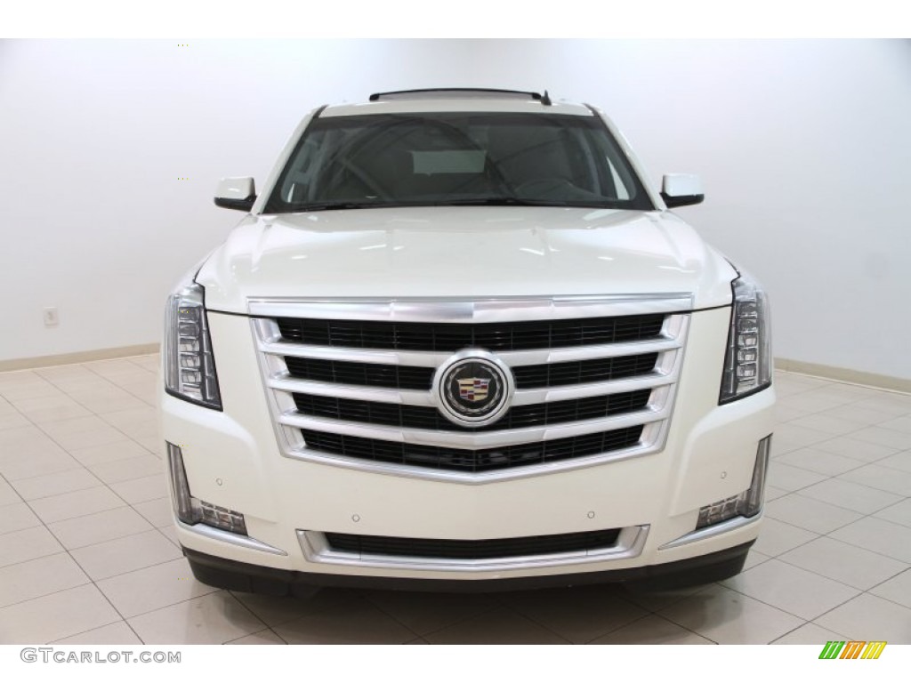 2015 Escalade ESV 4WD - White Diamond Tricoat / Jet Black photo #2