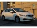 Taffeta White - Civic LX Sedan Photo No. 3