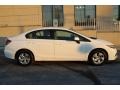 Taffeta White - Civic LX Sedan Photo No. 4