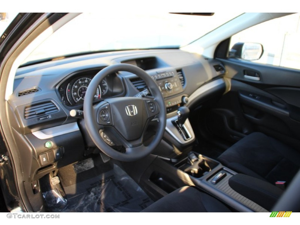 2014 CR-V LX AWD - Crystal Black Pearl / Black photo #11