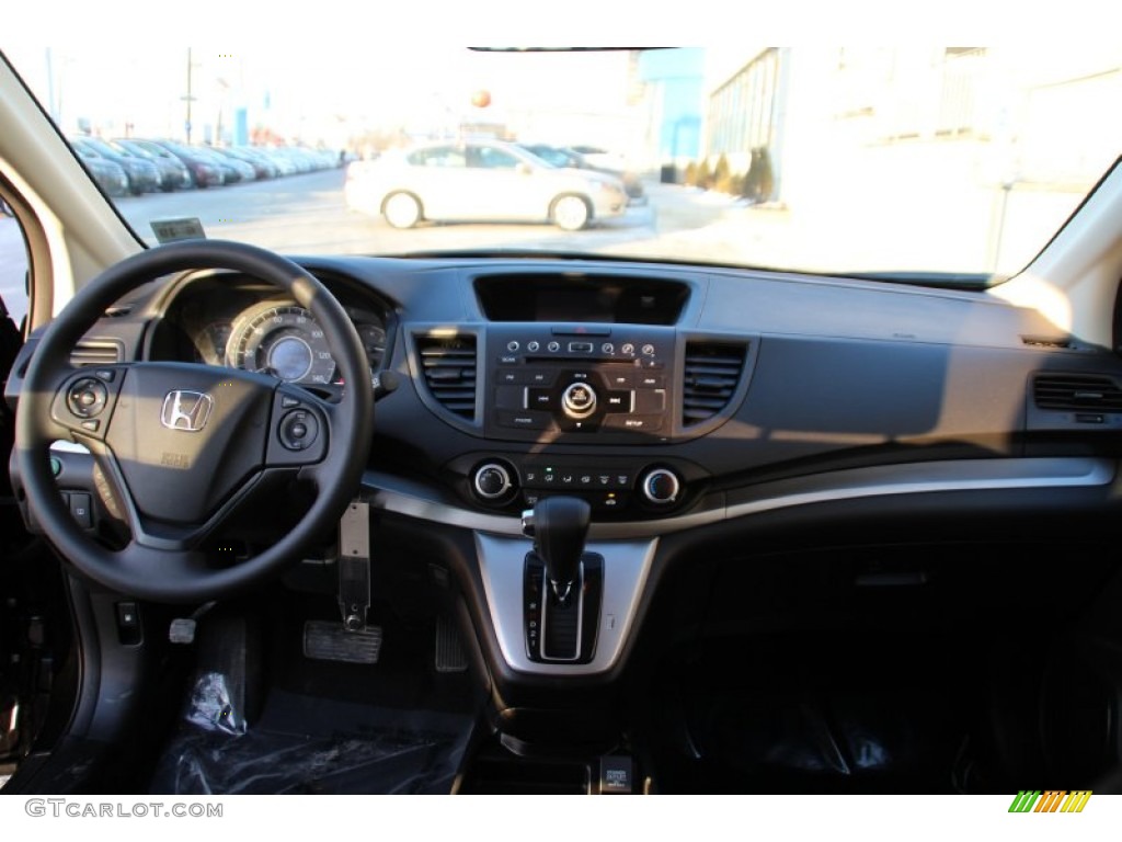 2014 CR-V LX AWD - Crystal Black Pearl / Black photo #13