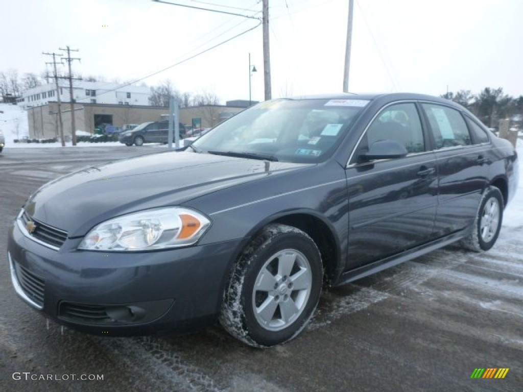2010 Impala LT - Cyber Gray Metallic / Ebony photo #1