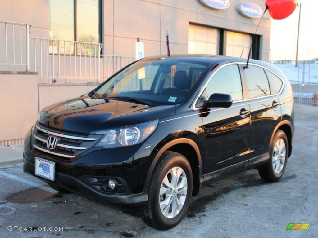 2014 Crystal Black Pearl Honda CRV EX AWD 101666633