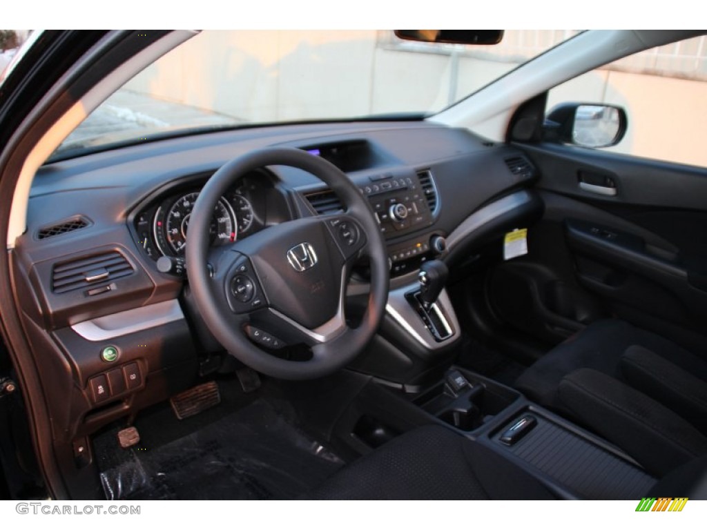 2014 CR-V EX AWD - Crystal Black Pearl / Black photo #11