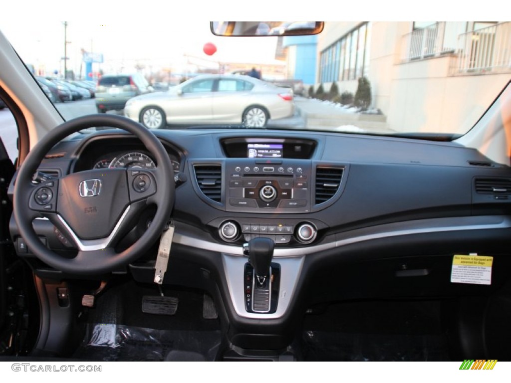 2014 CR-V EX AWD - Crystal Black Pearl / Black photo #14