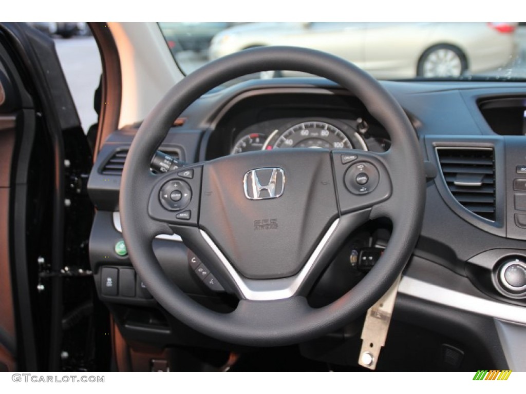 2014 CR-V EX AWD - Crystal Black Pearl / Black photo #17