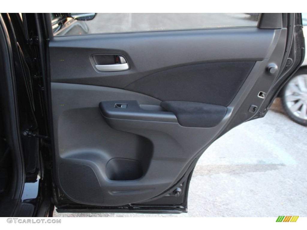 2014 CR-V EX AWD - Crystal Black Pearl / Black photo #24