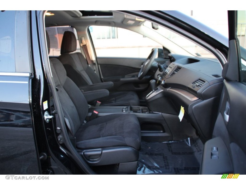 2014 CR-V EX AWD - Crystal Black Pearl / Black photo #28