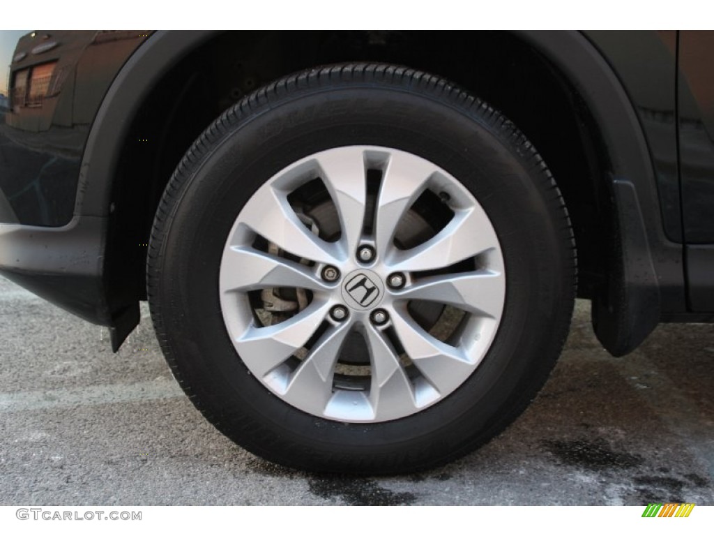2014 CR-V EX AWD - Crystal Black Pearl / Black photo #31